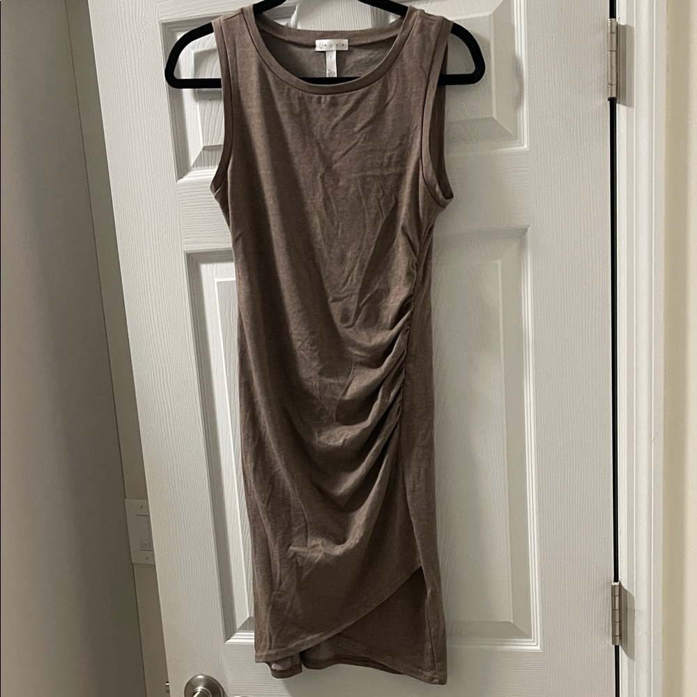 Leith Beige Sleeveless Dress